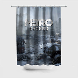 Шторка для душа Metro Exodus: Cold Winter, цвет: 3D-принт