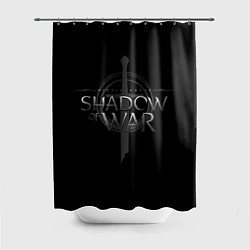 Шторка для душа Shadow of War, цвет: 3D-принт