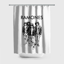 Шторка для душа Ramones Party, цвет: 3D-принт