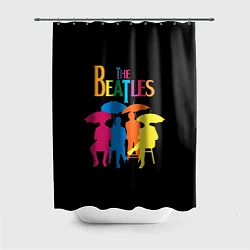 Шторка для душа The Beatles: Colour Rain, цвет: 3D-принт