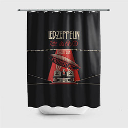 Шторка для душа Led Zeppelin: Mothership, цвет: 3D-принт