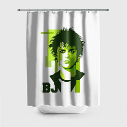 Шторка для душа Green Day: Armstrong Billy Joe, цвет: 3D-принт