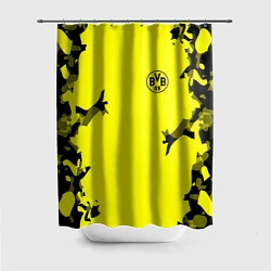 Шторка для душа FC Borussia Dortmund: Yellow Original, цвет: 3D-принт