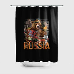 Шторка для душа This is Russia, цвет: 3D-принт