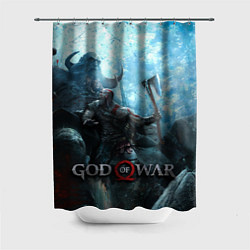Шторка для душа God of War: Dynasty, цвет: 3D-принт