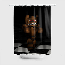 Шторка для душа Minecraft: Freddy FNAF, цвет: 3D-принт