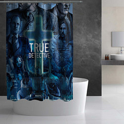 Шторка для душа True Detective: Religion, цвет: 3D-принт — фото 2