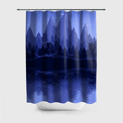 Шторка для ванной Firewatch Mountains