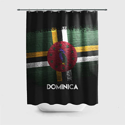 Шторка для душа Dominica Style, цвет: 3D-принт
