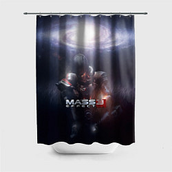 Шторка для душа Mass Effect 3, цвет: 3D-принт