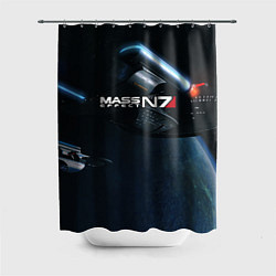 Шторка для душа Mass Effect N7, цвет: 3D-принт