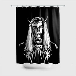 Шторка для душа Ghostemane: Devil, цвет: 3D-принт