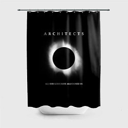 Шторка для ванной Architects: Black Eclipse