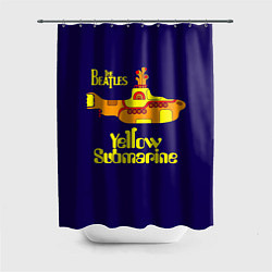 Шторка для душа The Beatles: Yellow Submarine, цвет: 3D-принт