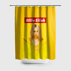 Шторка для душа Billie Eilish: MyBoi, цвет: 3D-принт