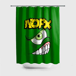 Шторка для душа NOFX Face, цвет: 3D-принт