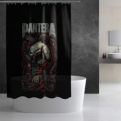 Шторка для душа Pantera, цвет: 3D-принт — фото 2