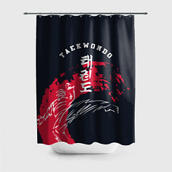 Шторка для ванной Тхэквондо