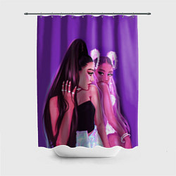 Шторка для душа Ariana Grande Ариана Гранде, цвет: 3D-принт
