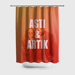 Шторка для душа Artik & Asti, цвет: 3D-принт
