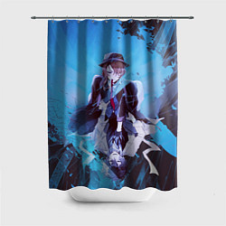 Шторка для душа Osamu and Chuya, цвет: 3D-принт
