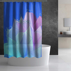 Шторка для душа Horizon Zero Dawn, цвет: 3D-принт — фото 2