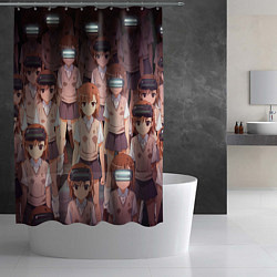 Шторка для душа Railgun, цвет: 3D-принт — фото 2