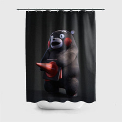 Шторка для душа Kumamon, цвет: 3D-принт