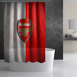 Шторка для душа FC Arsenal 3D, цвет: 3D-принт — фото 2