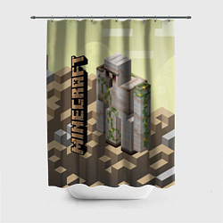 Шторка для душа Minecraft, цвет: 3D-принт