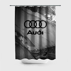 Шторка для душа AUDI АУДИ, цвет: 3D-принт