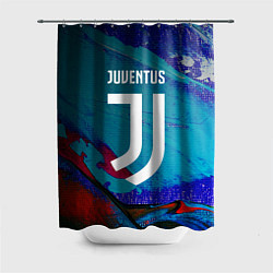 Шторка для душа JUVENTUS ЮВЕНТУС, цвет: 3D-принт