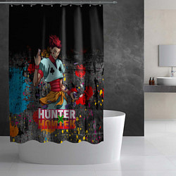 Шторка для душа Хисока Hunter x Hunter, цвет: 3D-принт — фото 2