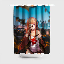 Шторка для душа Футаба, цвет: 3D-принт