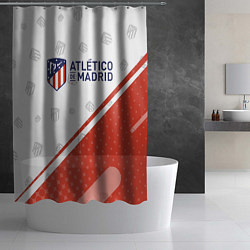 Шторка для душа ATLETICO MADRID Атлетико, цвет: 3D-принт — фото 2