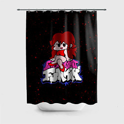 Шторка для душа Friday Night Funkin, цвет: 3D-принт