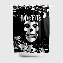 Шторка для душа MISFITS 4, цвет: 3D-принт