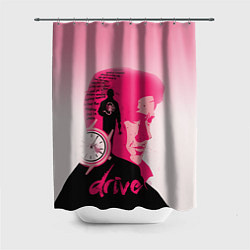 Шторка для душа Drive, цвет: 3D-принт