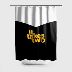 Шторка для душа It takes two Logo Z, цвет: 3D-принт