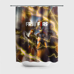 Шторка для душа FREEFIRE ФРИФАЕР Z, цвет: 3D-принт