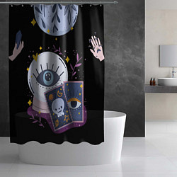 Шторка для душа Магия, цвет: 3D-принт — фото 2