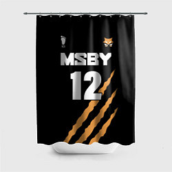Шторка для душа 12 MSBY BLACK JACKALS, цвет: 3D-принт