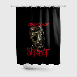 Шторка для душа COREY TAYLOR SLIPKNOT СЛИПКНОТ Z, цвет: 3D-принт