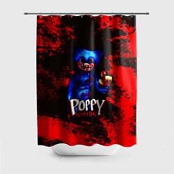 Шторка для душа Poppy Playtime: Bloodrage, цвет: 3D-принт