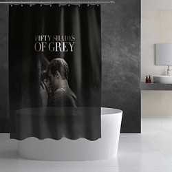 Шторка для душа 50 Shades of Grey 50 Оттенков Серого, цвет: 3D-принт — фото 2