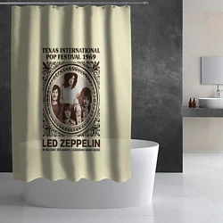 Шторка для душа Led Zeppelin - Texas International Pop Festival 19, цвет: 3D-принт — фото 2