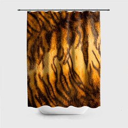 Шторка для душа Шкура тигра 2022, цвет: 3D-принт