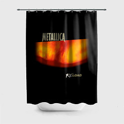 Шторка для душа Metallica ReLoad, цвет: 3D-принт