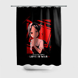 Шторка для душа Кагуя Синомия - Госпожа Кагуя: В любви как на войн, цвет: 3D-принт