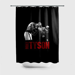 Шторка для душа Майк Тайсон Mike Tyson, цвет: 3D-принт